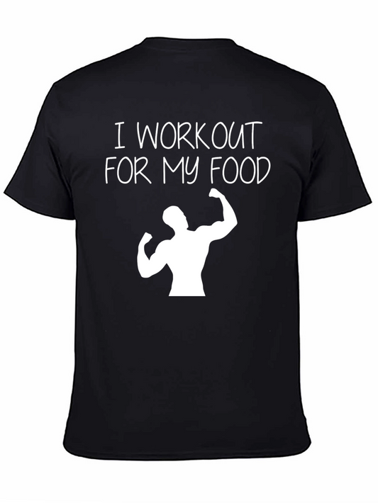 Workout for Food Graphic Tee
