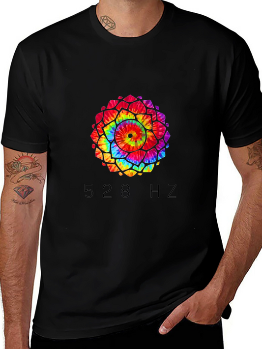 528 Hz Mandala T-Shirt - Positive Vibes