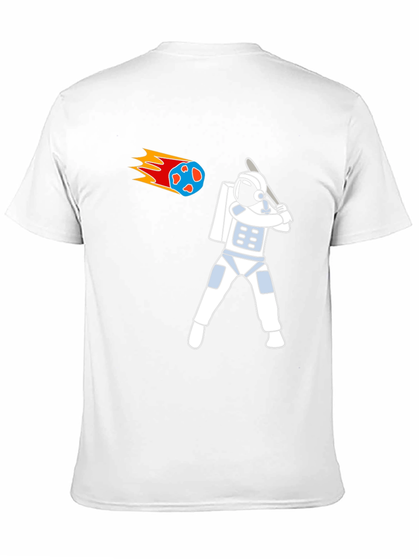 Astronaut Baseball T-Shirt - Swing for the Stars!
