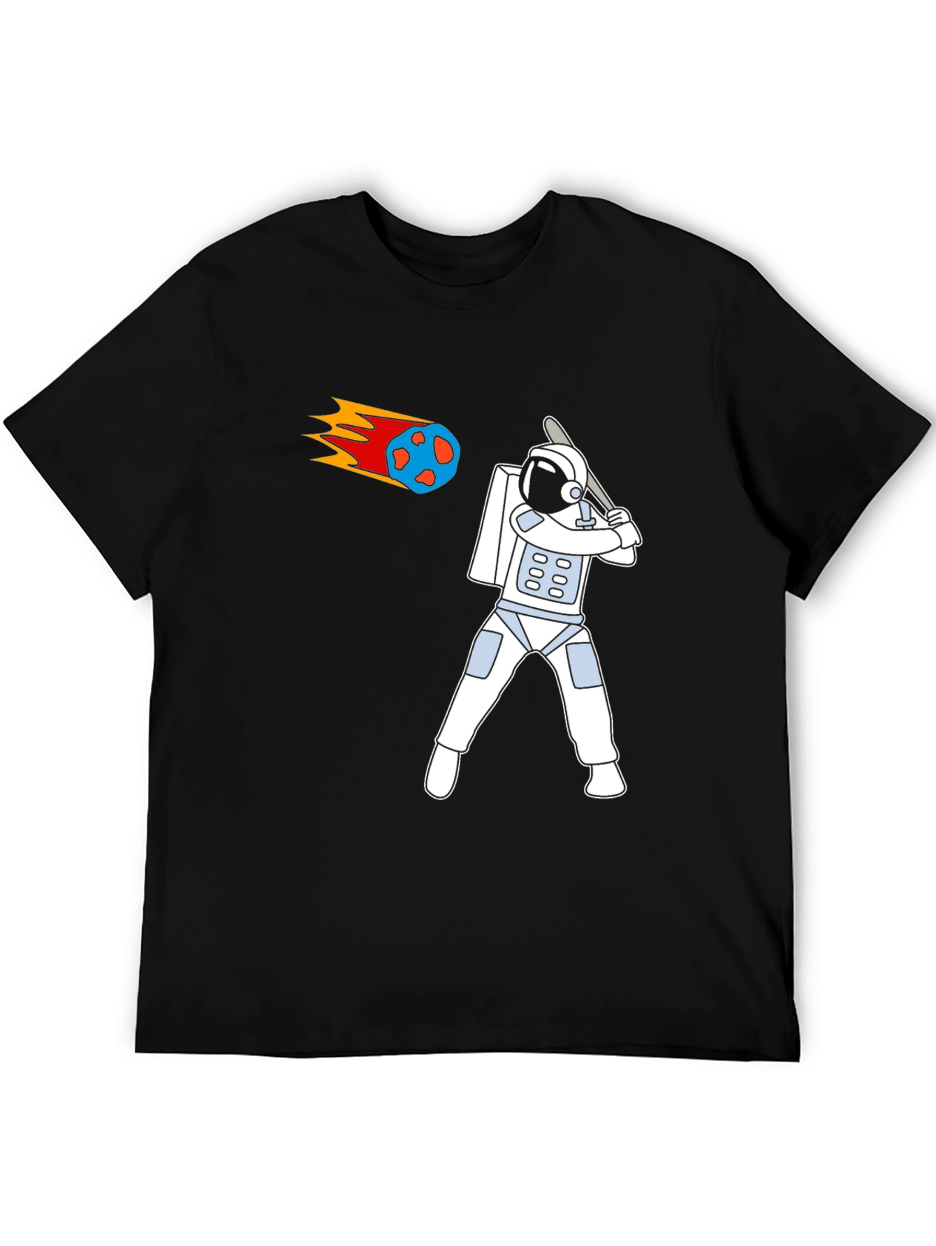Astronaut Baseball T-Shirt - Swing for the Stars!