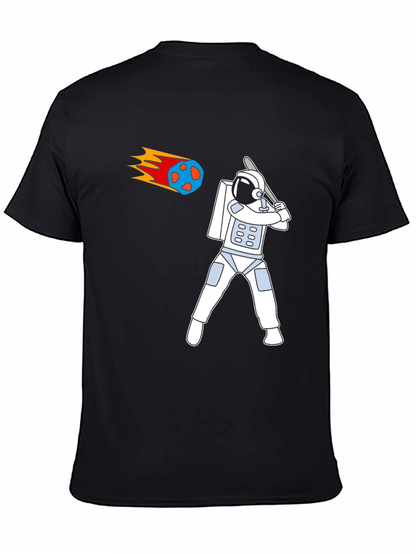 Astronaut Baseball T-Shirt - Swing for the Stars!