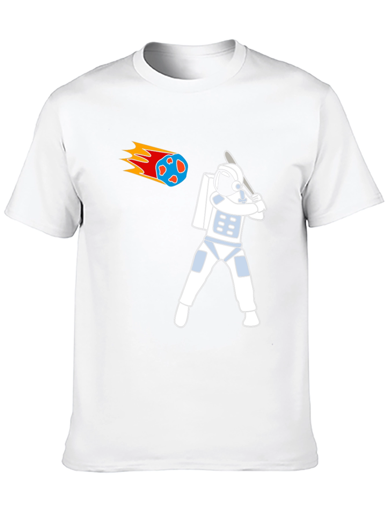 Astronaut Baseball T-Shirt - Swing for the Stars!