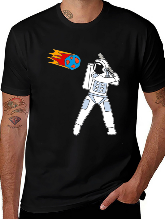 Astronaut Baseball T-Shirt - Swing for the Stars!