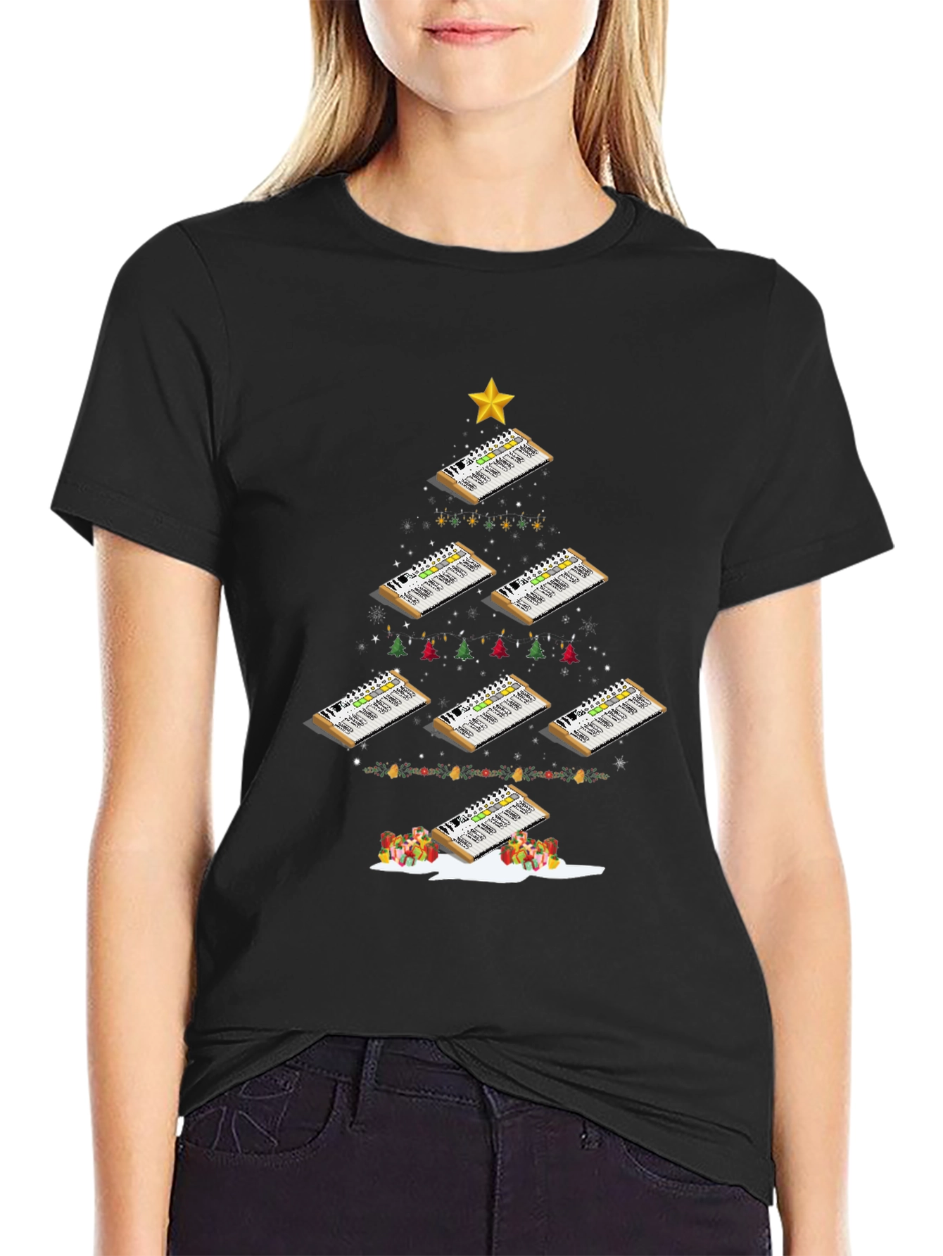 Musical Christmas Tree T-Shirt