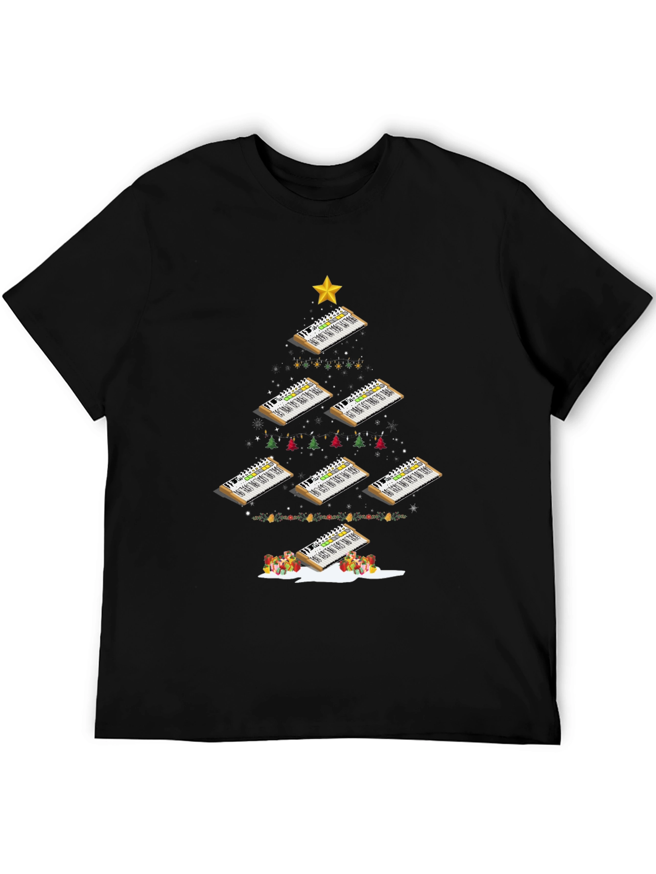 Musical Christmas Tree T-Shirt