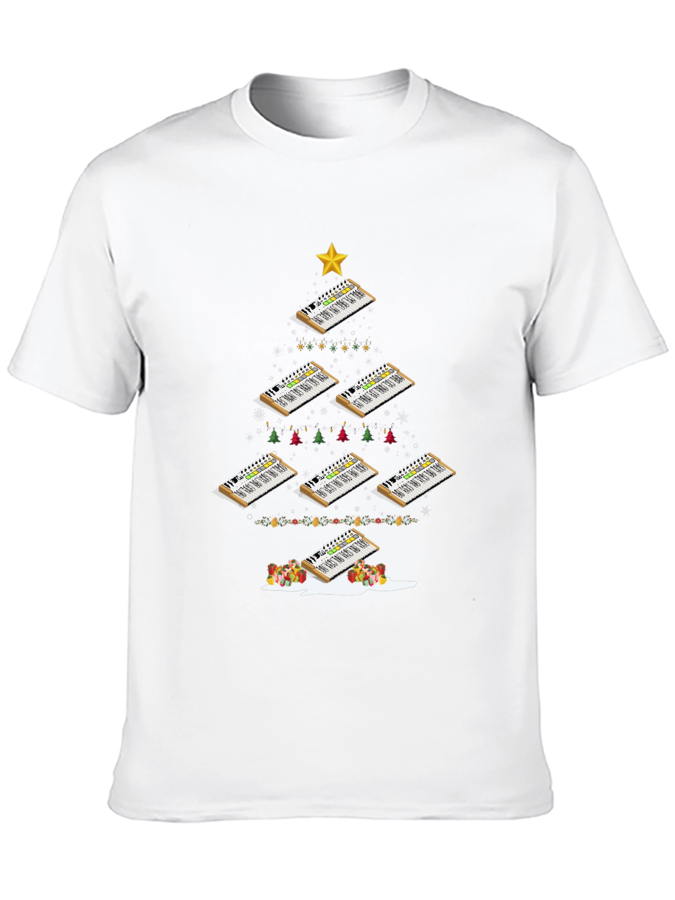 Musical Christmas Tree T-Shirt