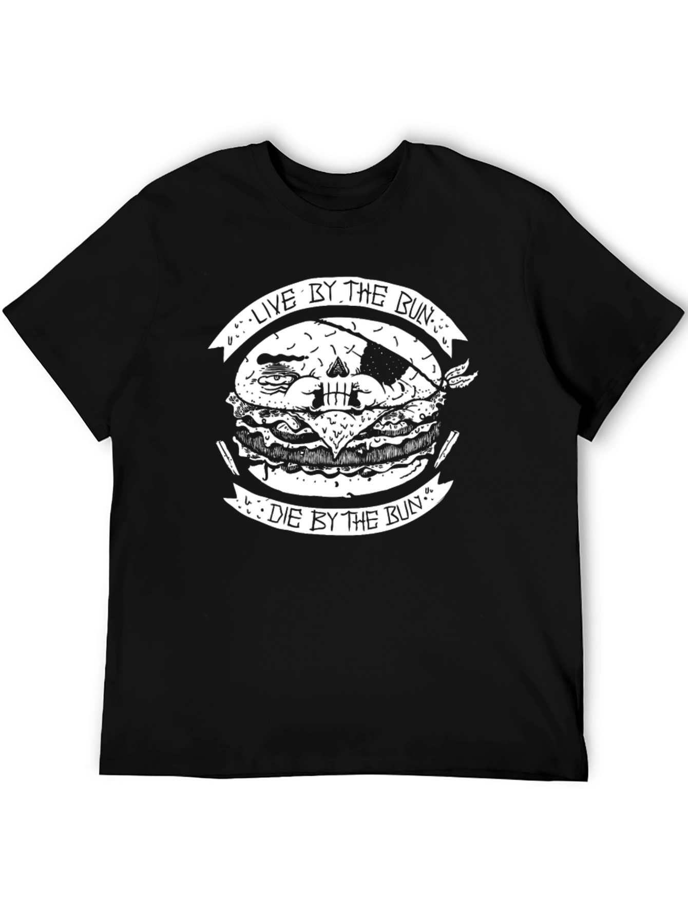Live By The Bun Graphic T-Shirt