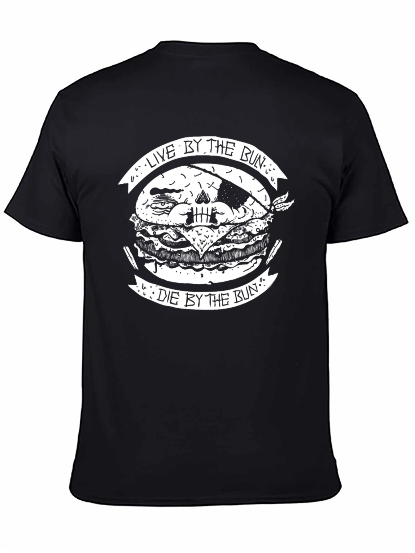 Live By The Bun Graphic T-Shirt