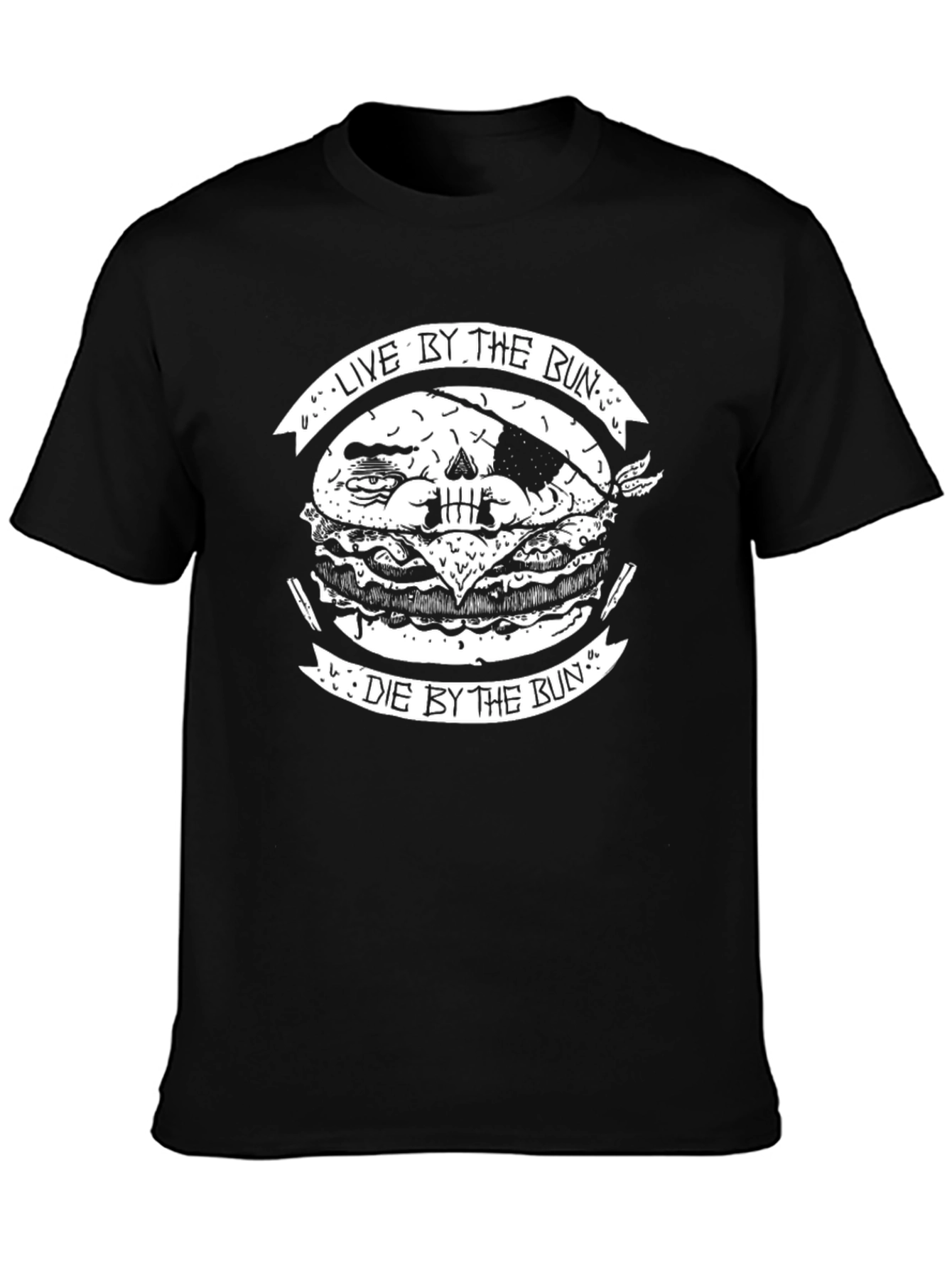 Live By The Bun Graphic T-Shirt