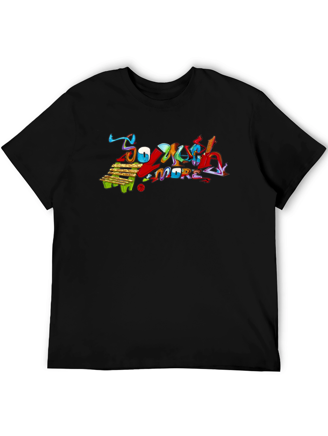 So Much More Black Graphic Tee