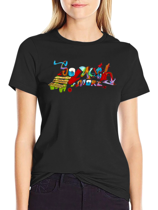 So Much More Black Graphic Tee