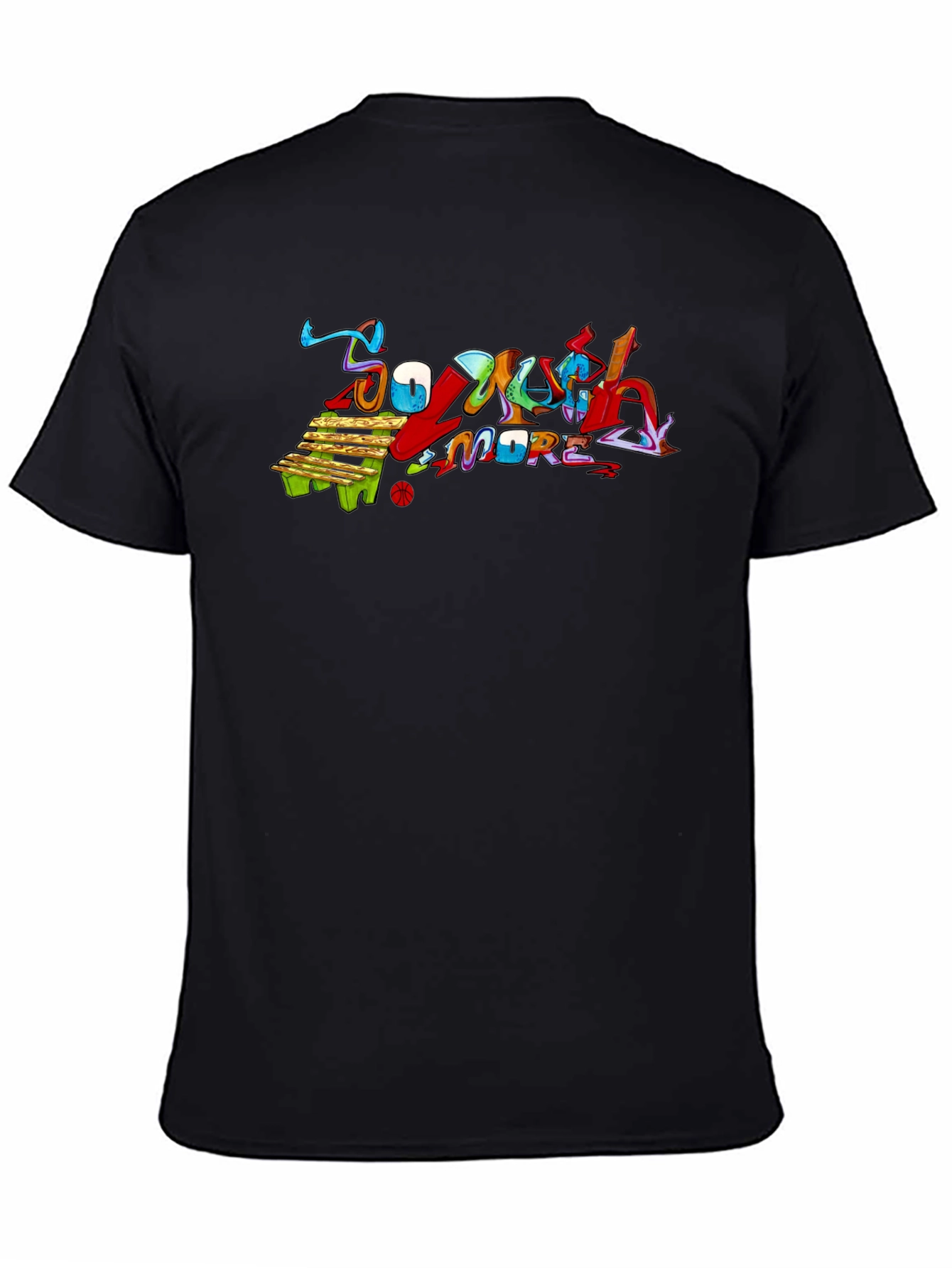 So Much More Black Graphic Tee
