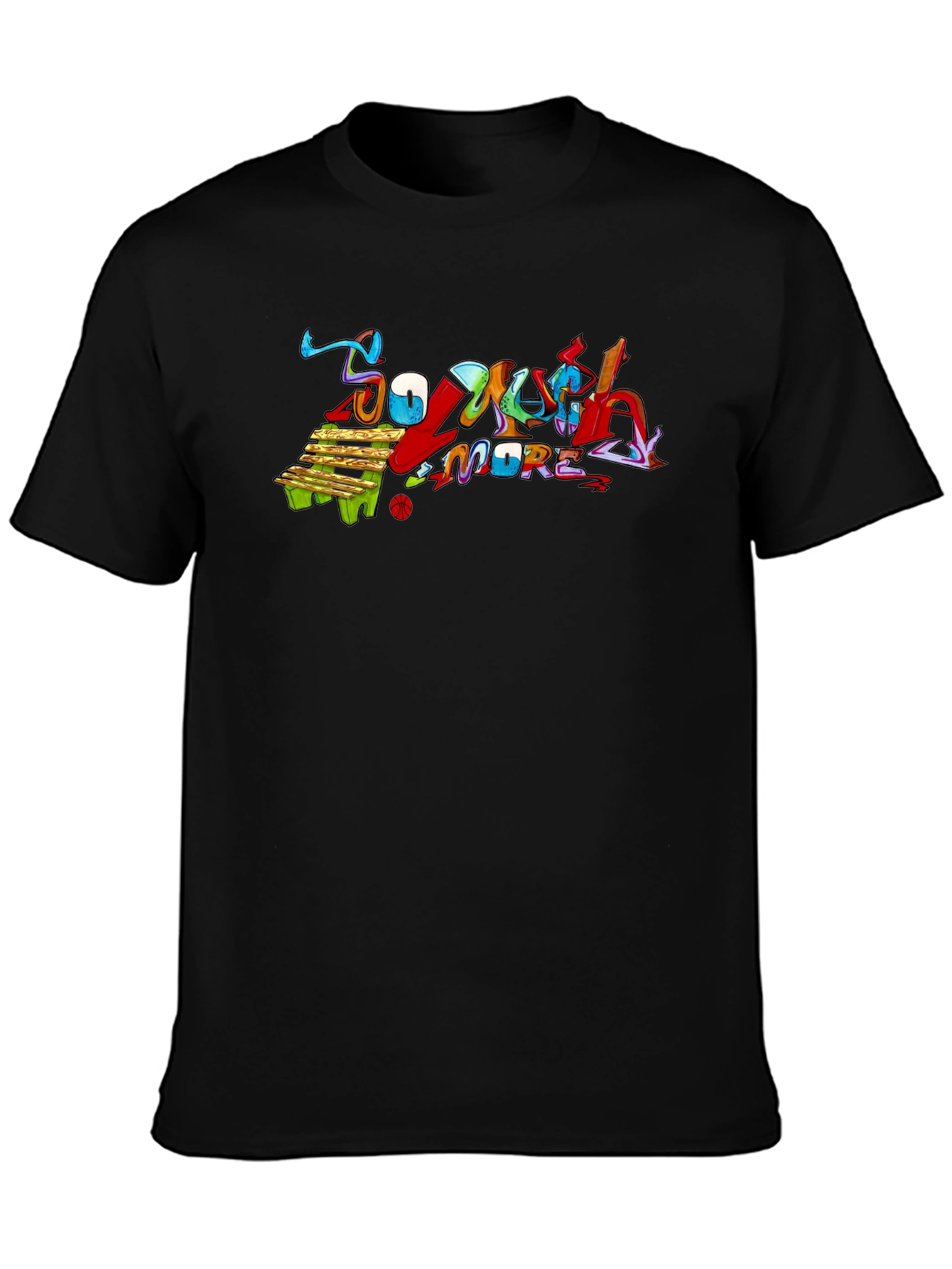 So Much More Black Graphic Tee