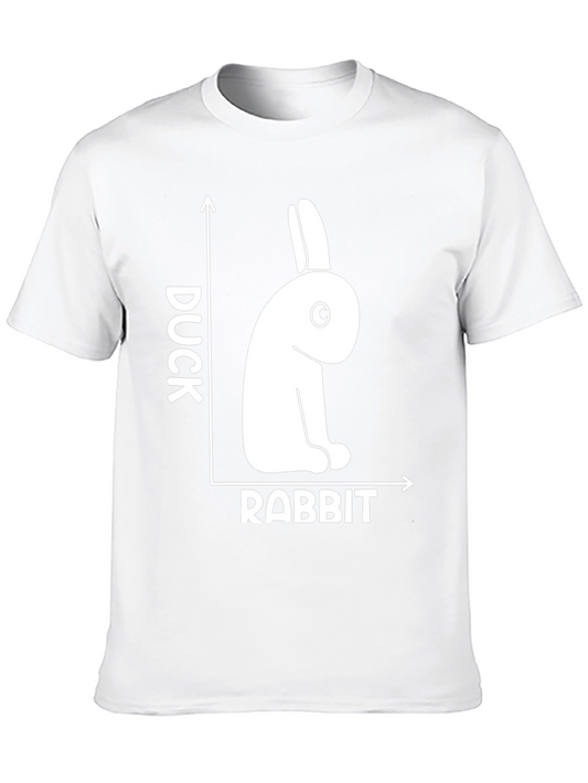 Duck Rabbit T-Shirt Funny Optical Illusion Tee