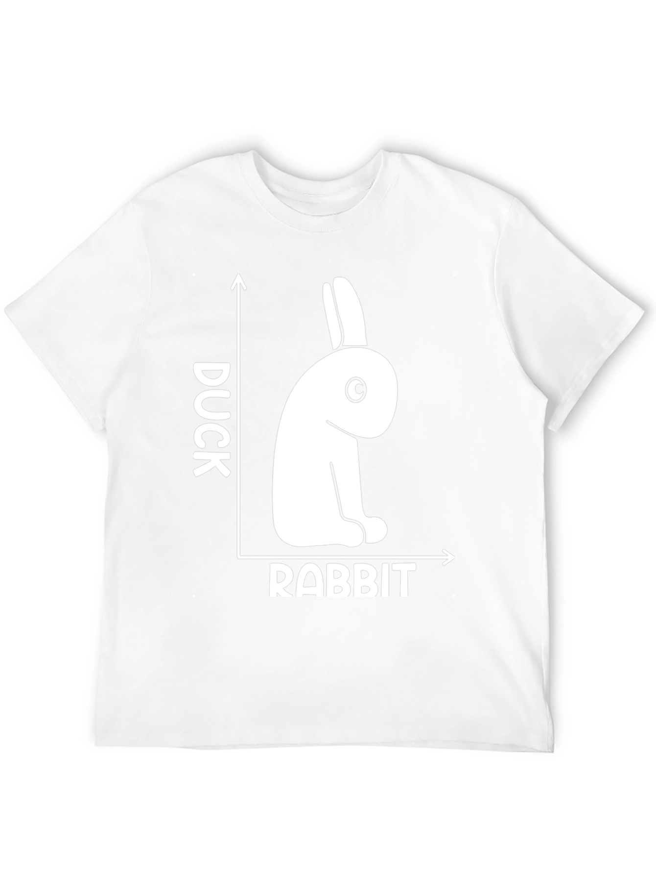 Duck Rabbit T-Shirt Funny Optical Illusion Tee