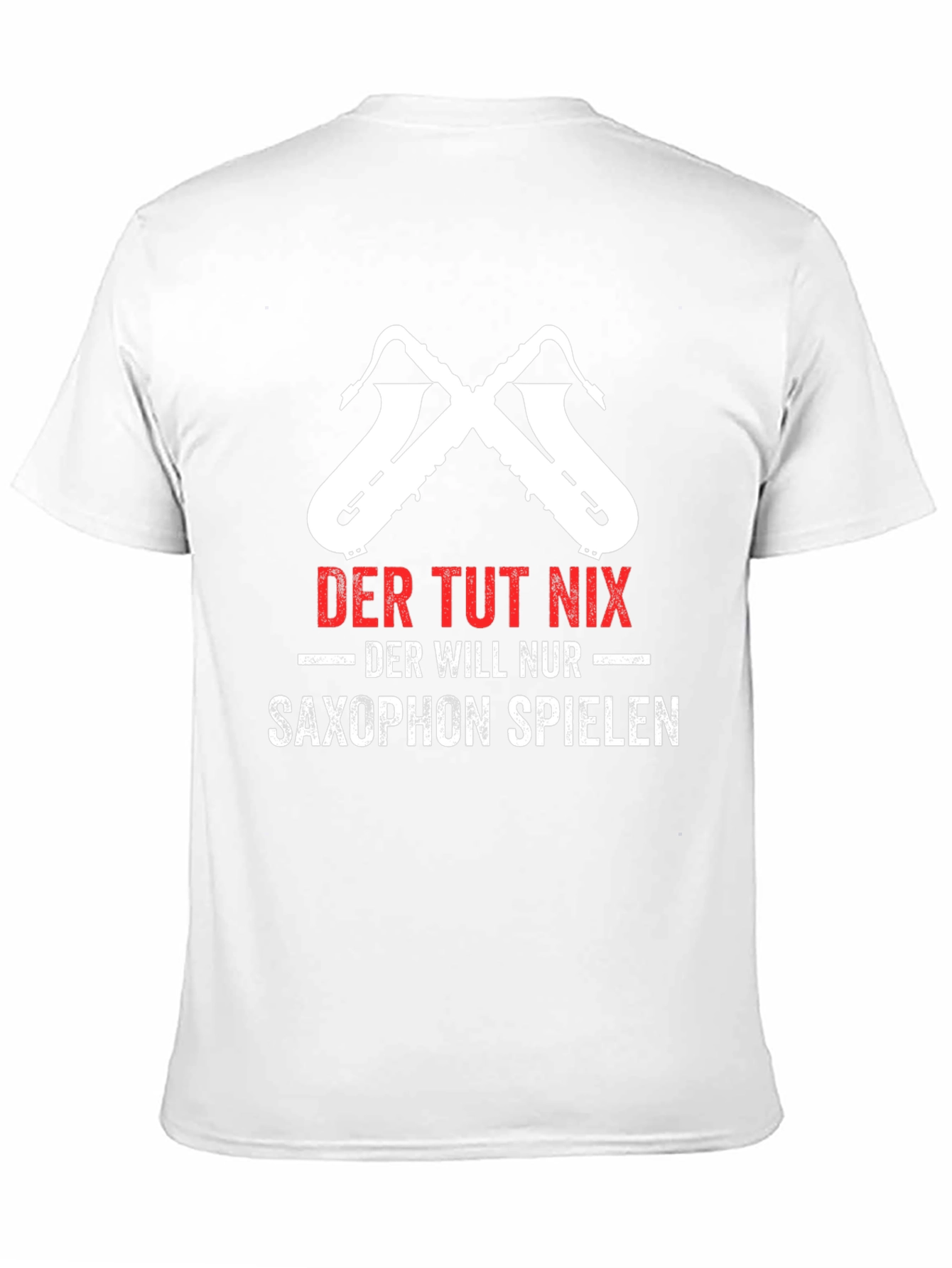 Saxophone Player T-Shirt - Der Tut Nix Design