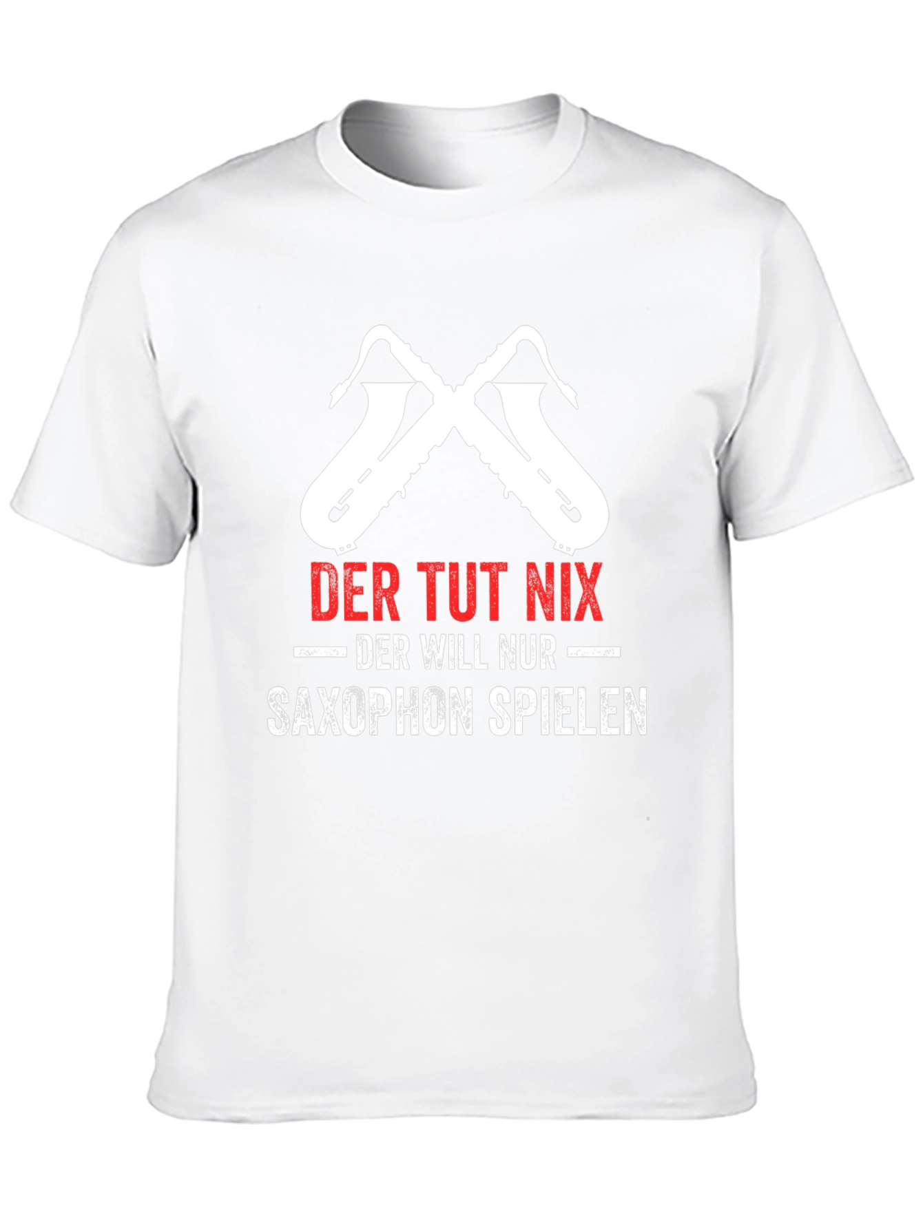 Saxophone Player T-Shirt - Der Tut Nix Design