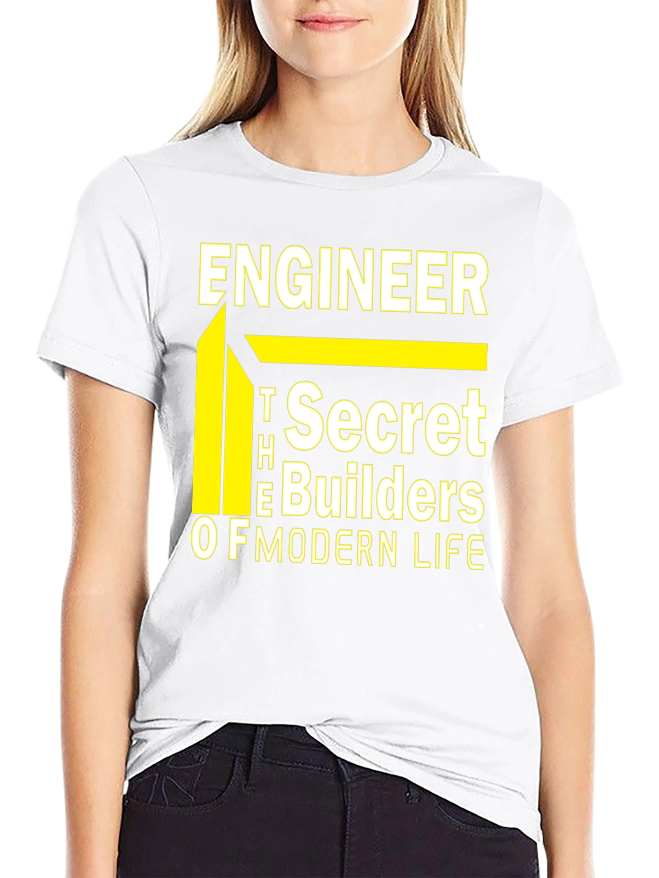 Engineer T-Shirt - The Secret Builders of Modern Life