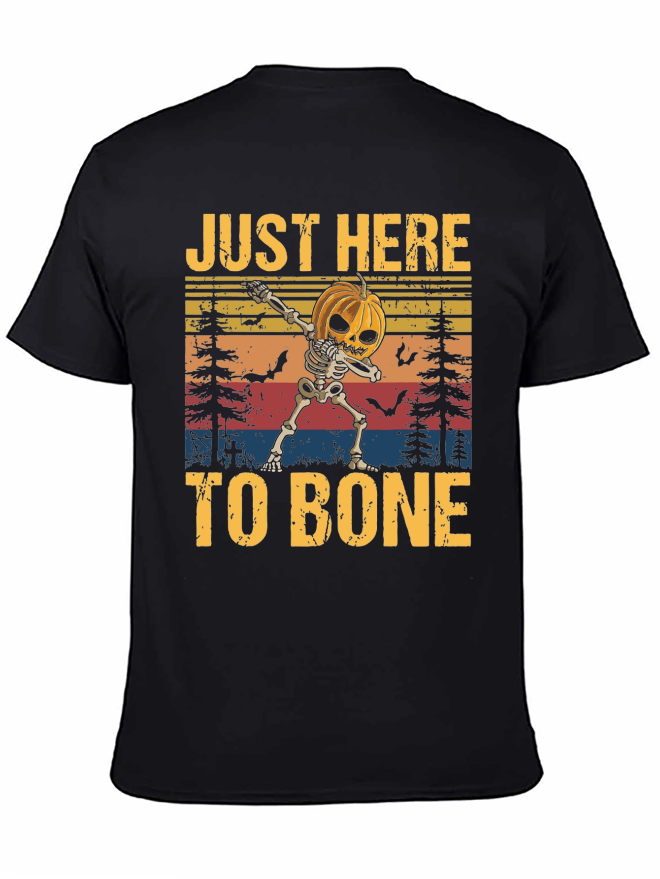 Just Here to Bone Halloween T-Shirt