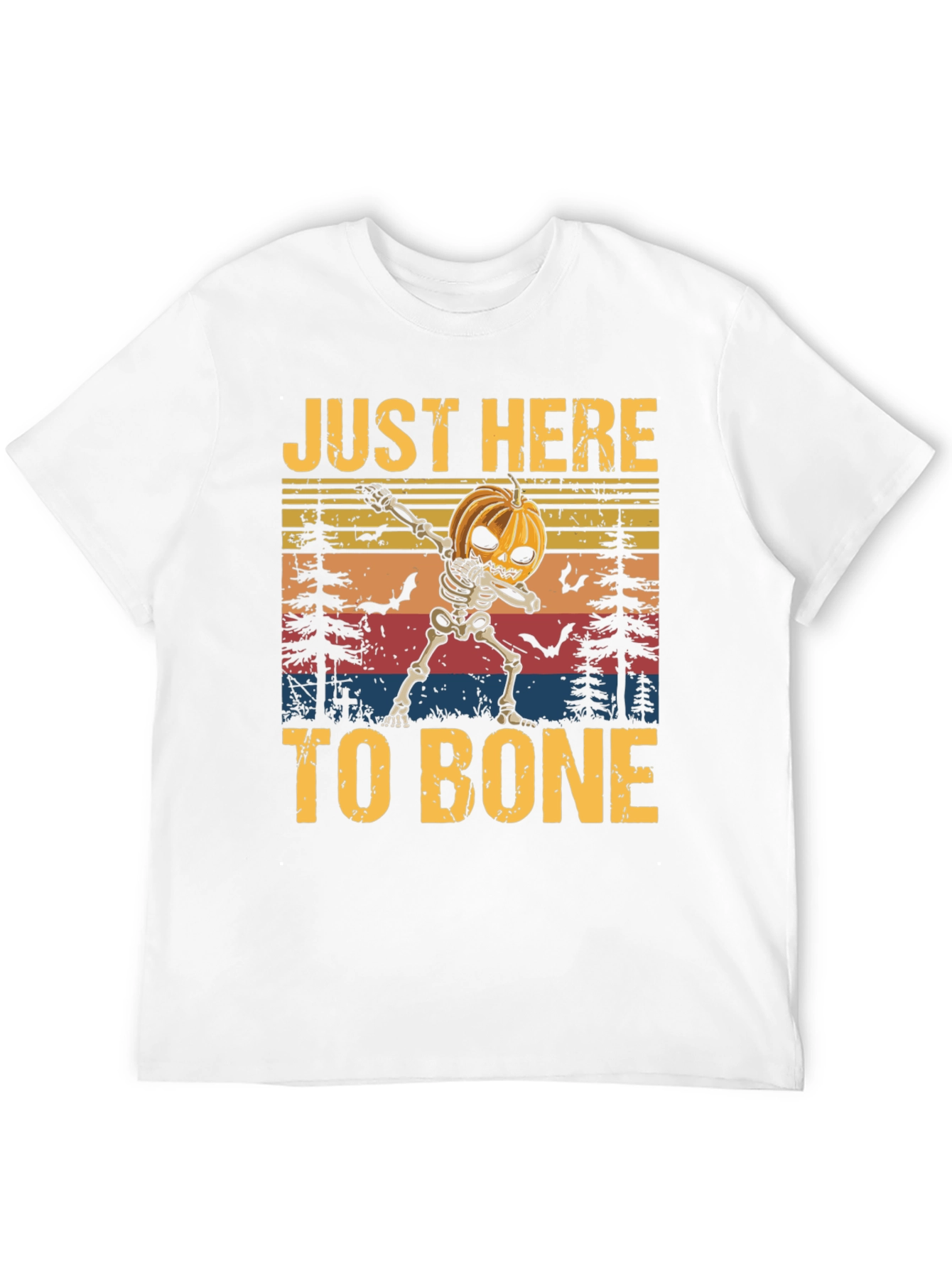 Just Here to Bone Halloween T-Shirt