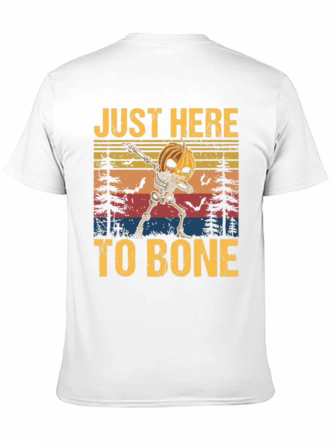 Just Here to Bone Halloween T-Shirt