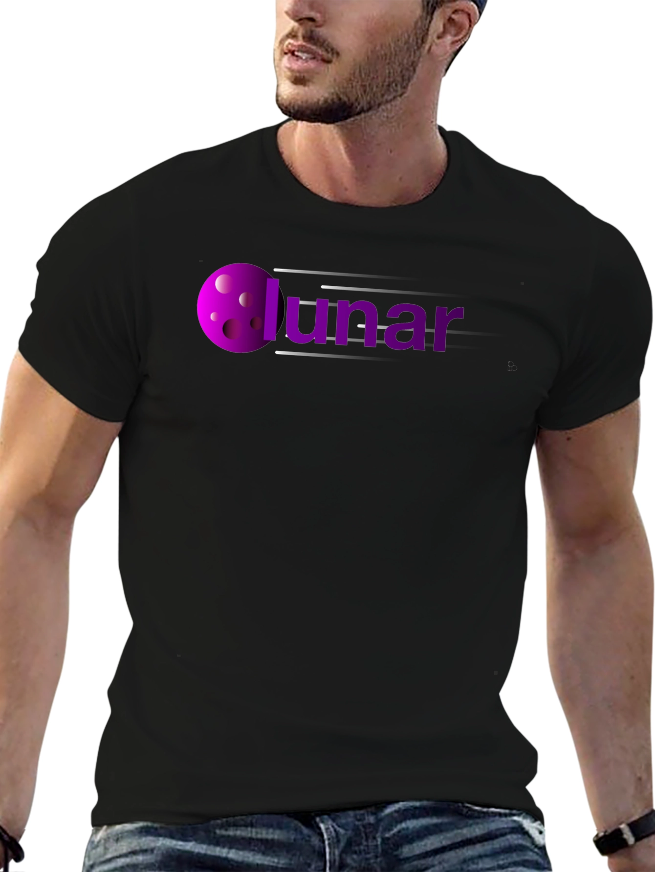 Lunar Bowling T-Shirt - Black