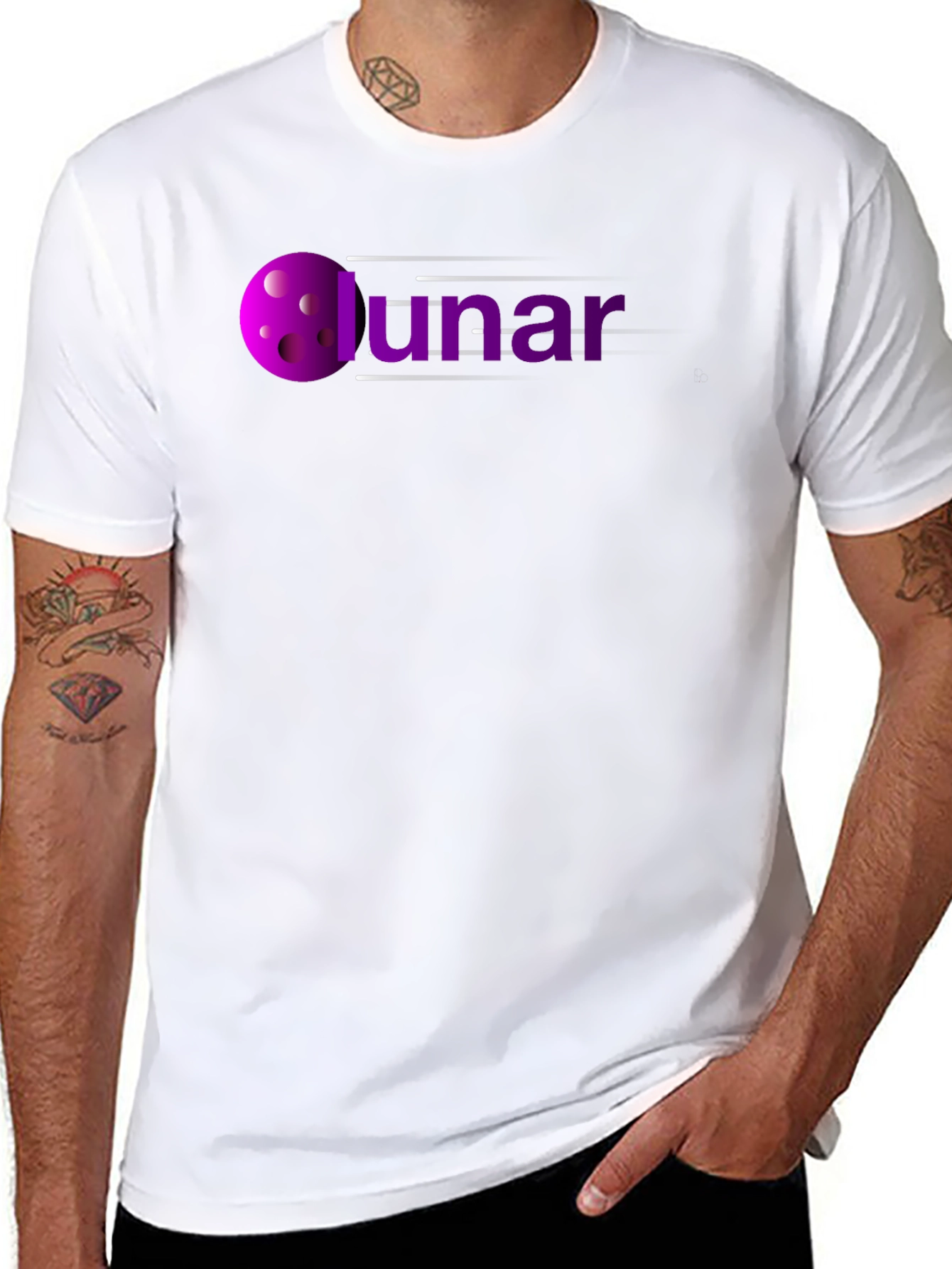 Lunar Bowling T-Shirt - Black