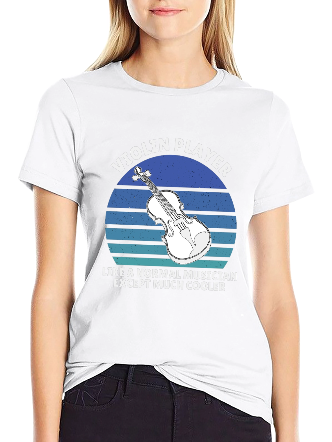 Violin Player T-Shirt - Cool Musician Graphic Tee