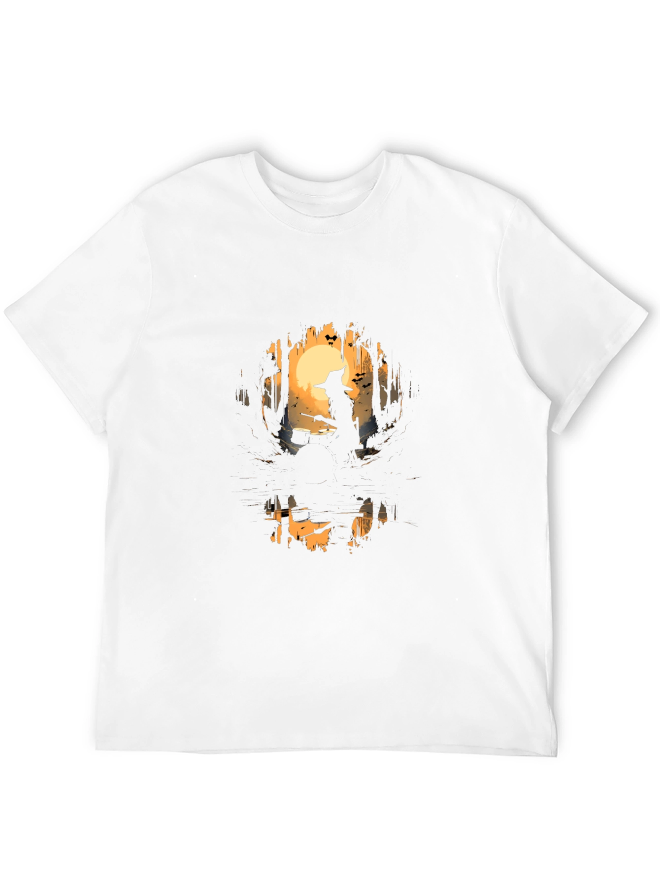 Witch Brewing Potion Graphic Tee - Halloween Shirt