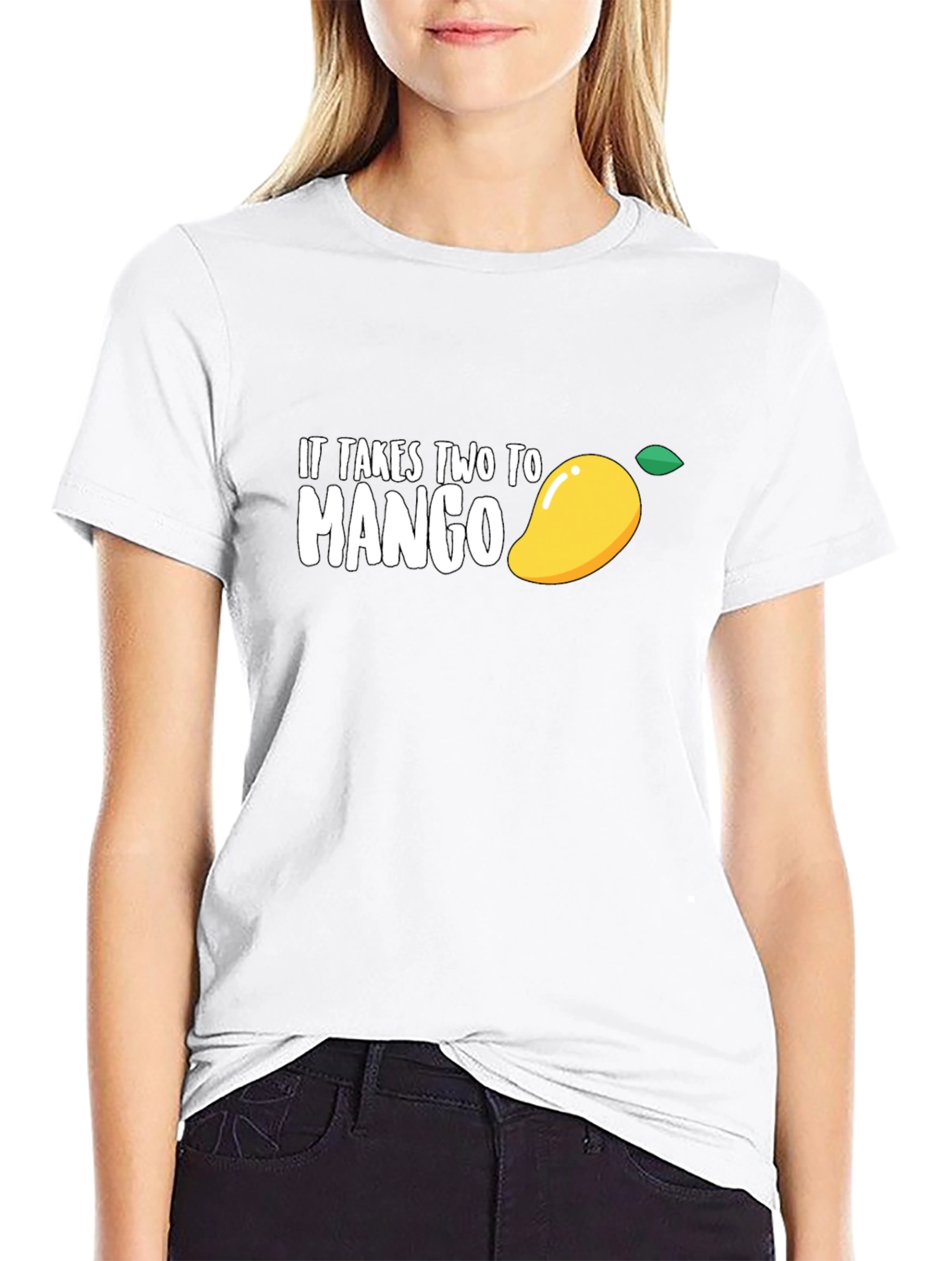 It Takes Two to Mango Graphic T-Shirt