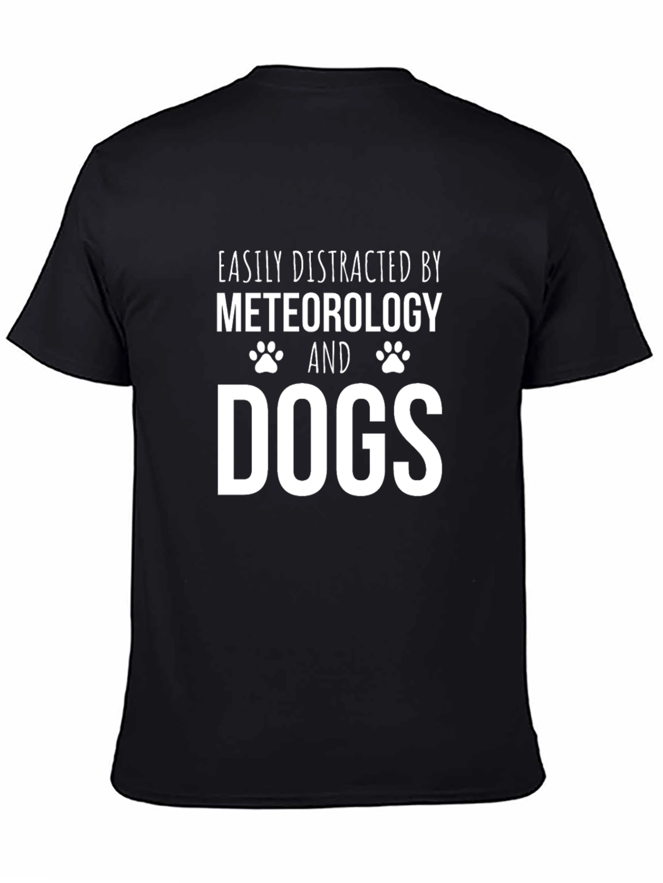 Easily Distracted By Meteorology and Dogs T-Shirt