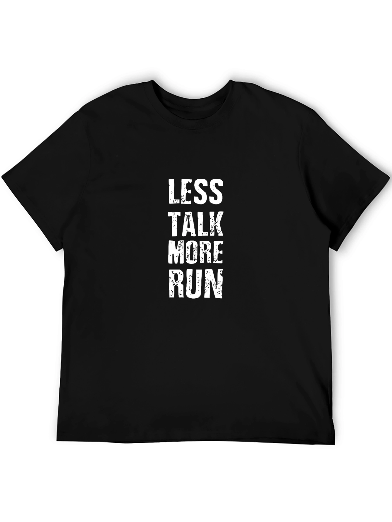 Less Talk More Run Graphic T-Shirt