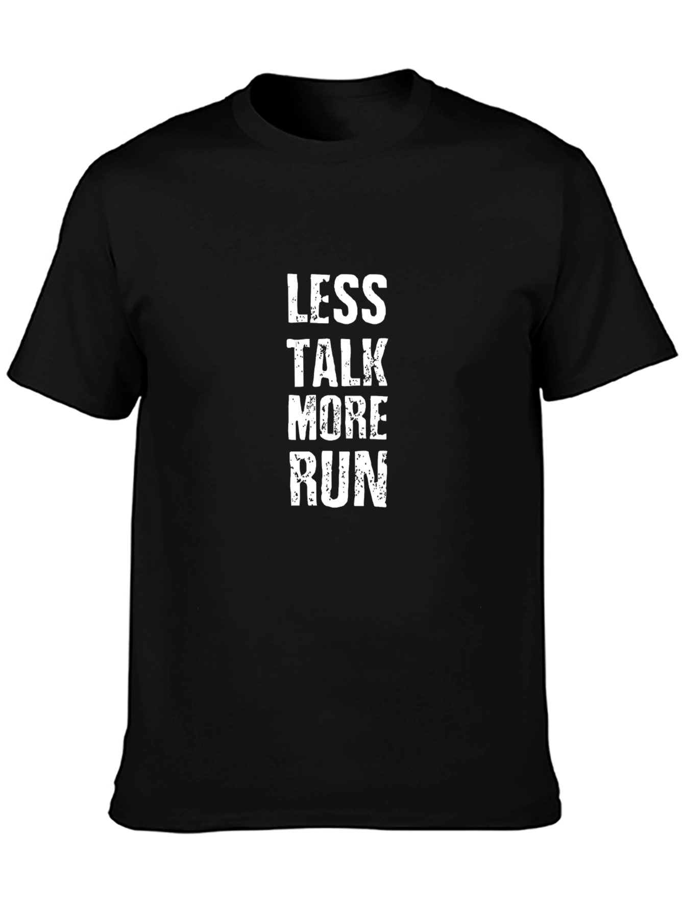 Less Talk More Run Graphic T-Shirt
