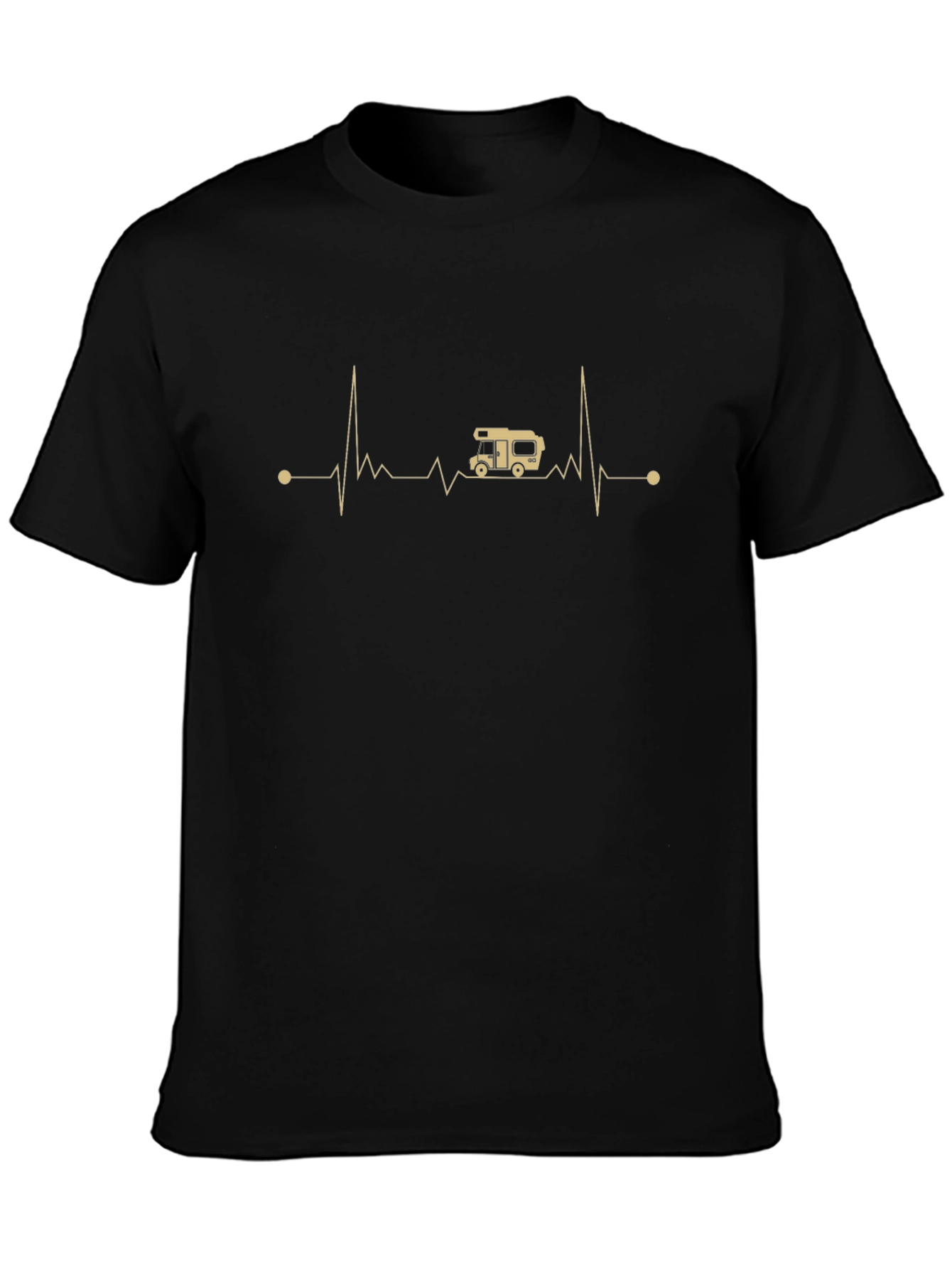 RV Heartbeat T-Shirt - Camping Lover Tee