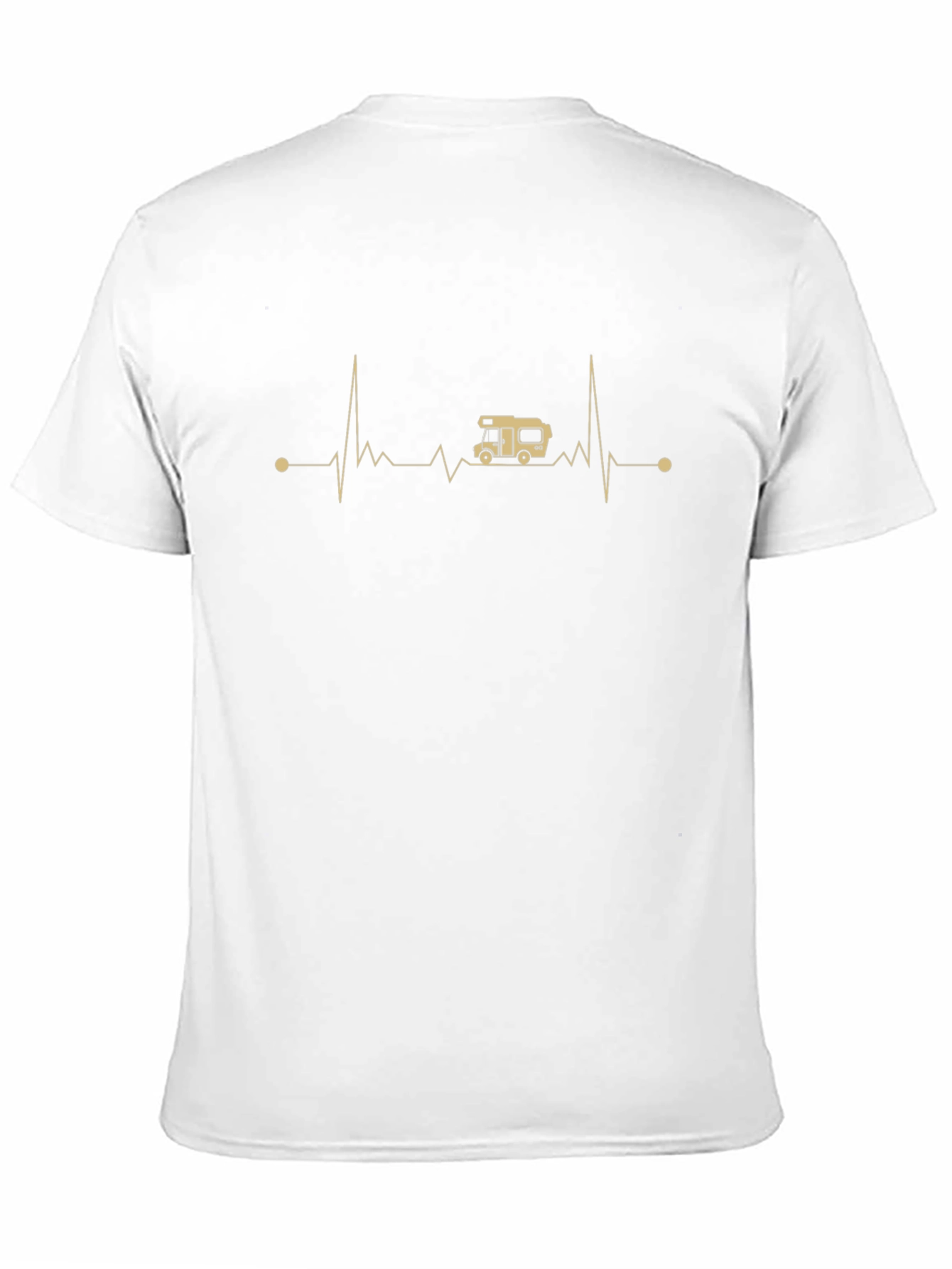 RV Heartbeat T-Shirt - Camping Lover Tee