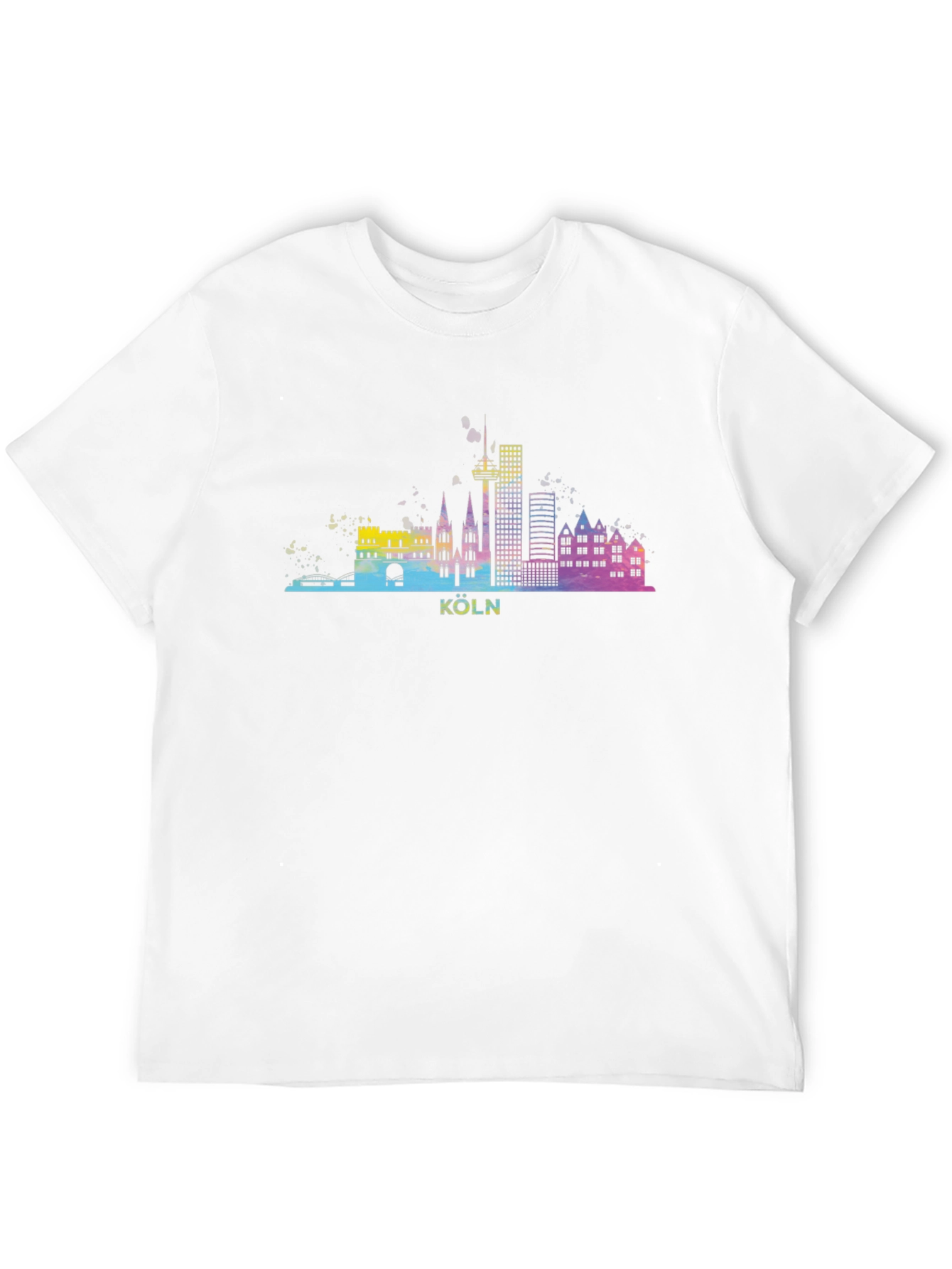 Cologne Skyline T-Shirt - Black