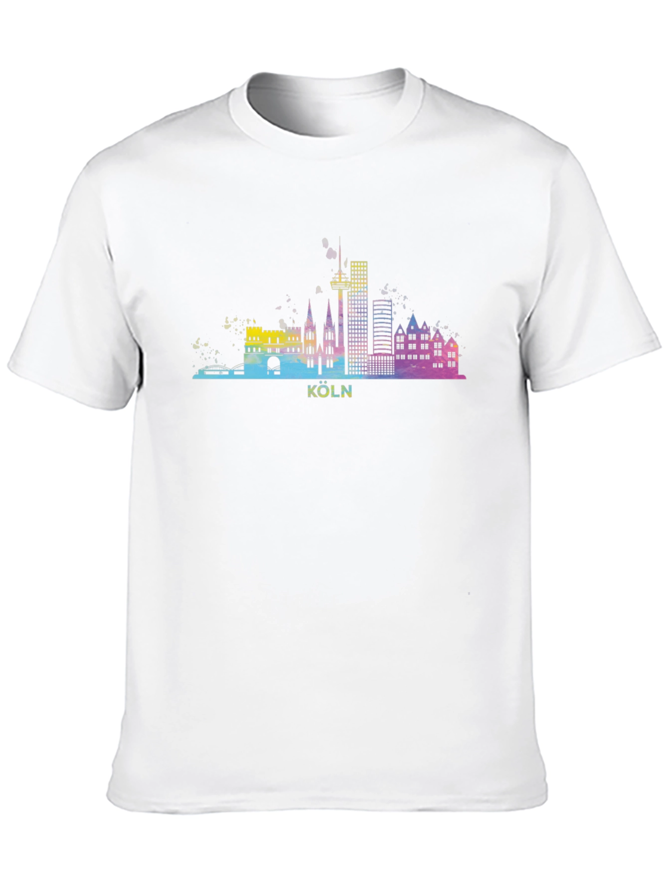 Cologne Skyline T-Shirt - Black