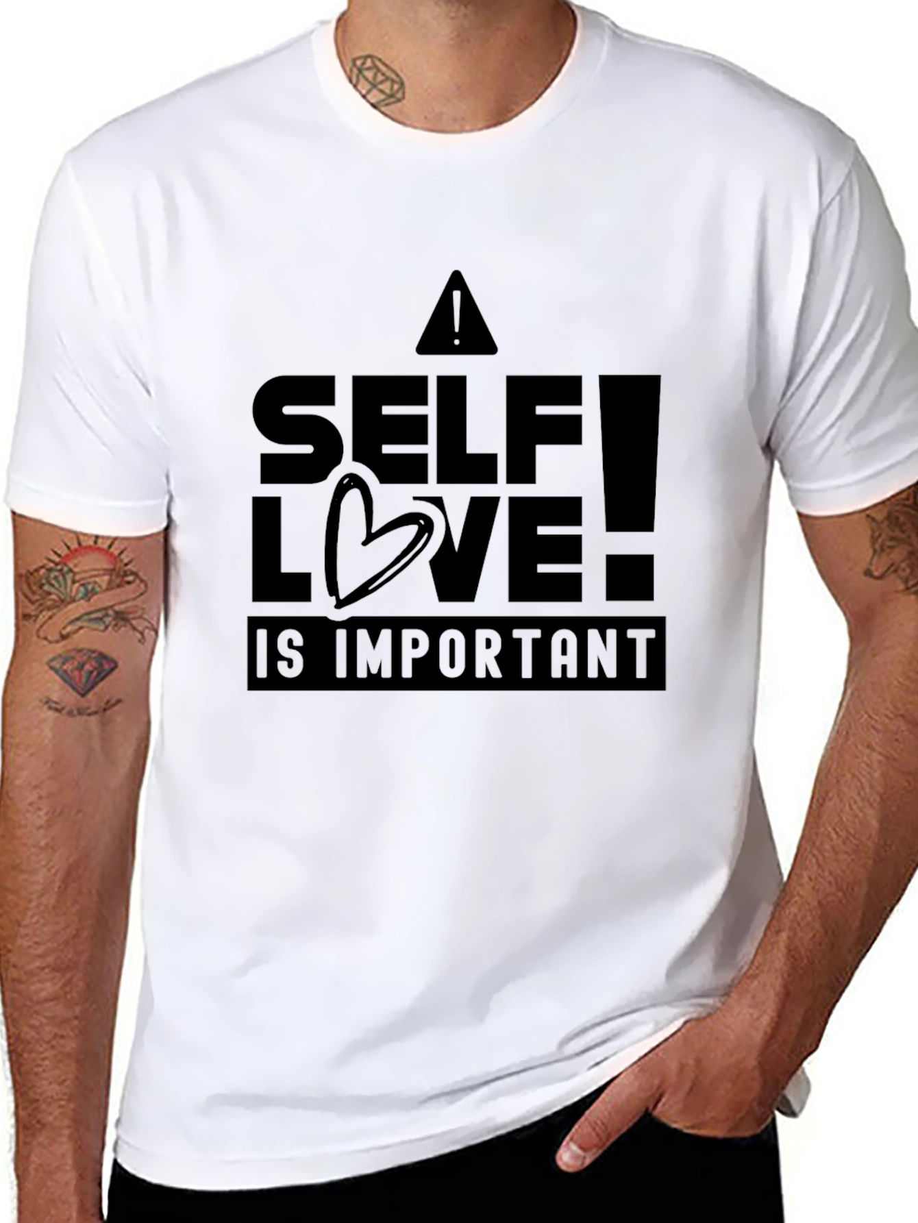 Self Love Important Graphic Tee