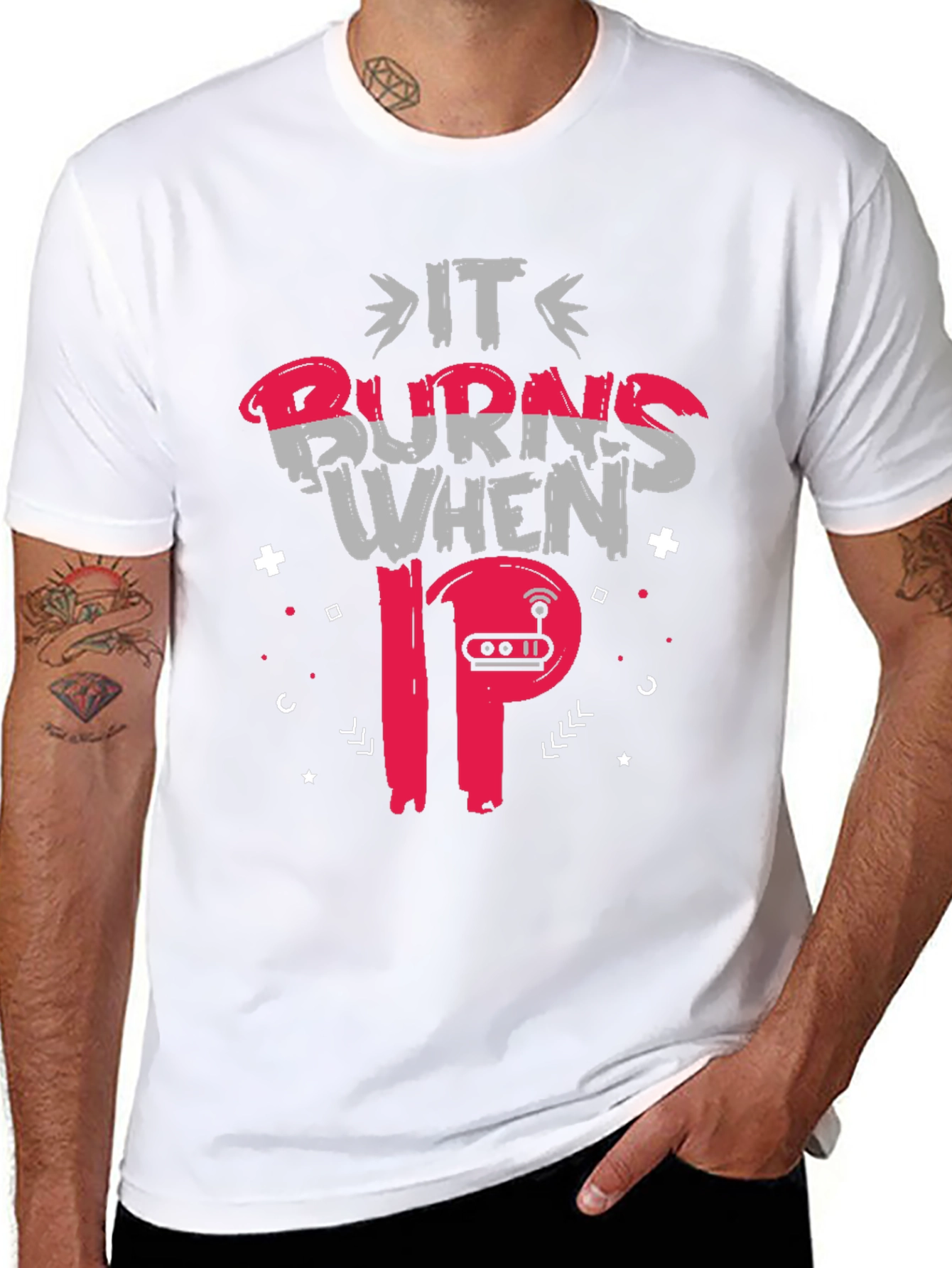 It Burns When IP T-Shirt