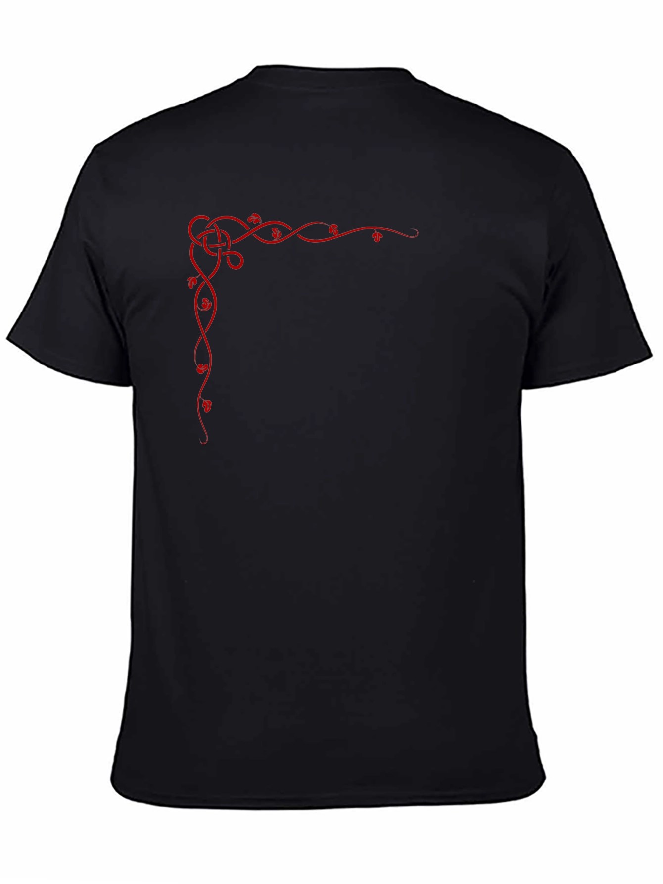 Celtic Knot Graphic Tee - Black