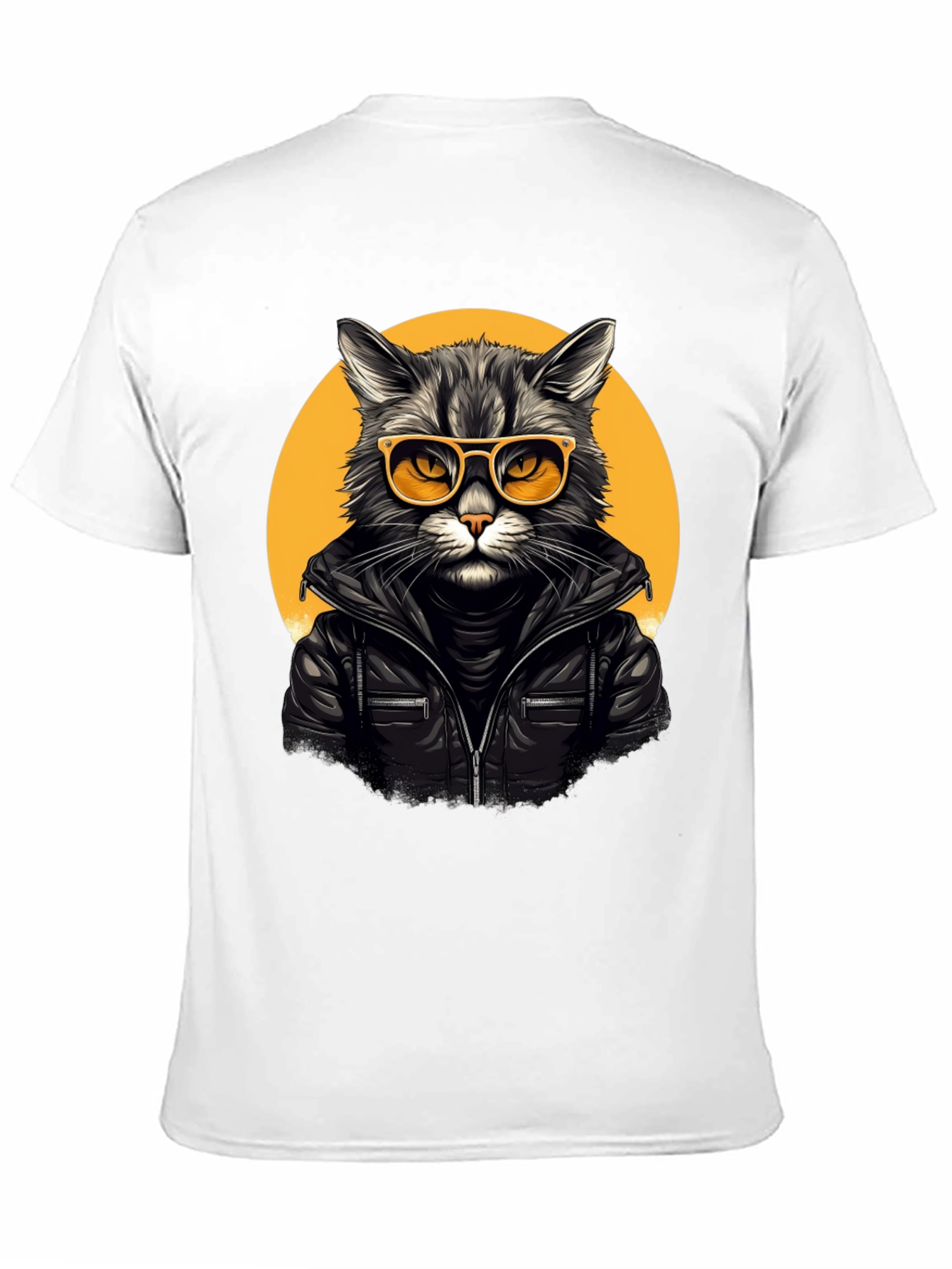 Cool Cat Biker T-Shirt