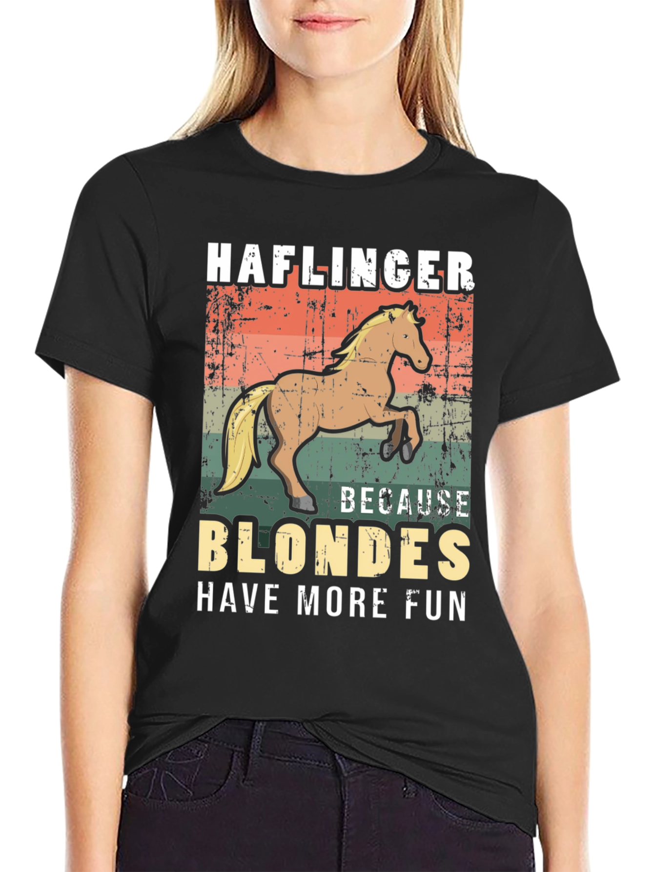 Haflinger Blondes T-Shirt
