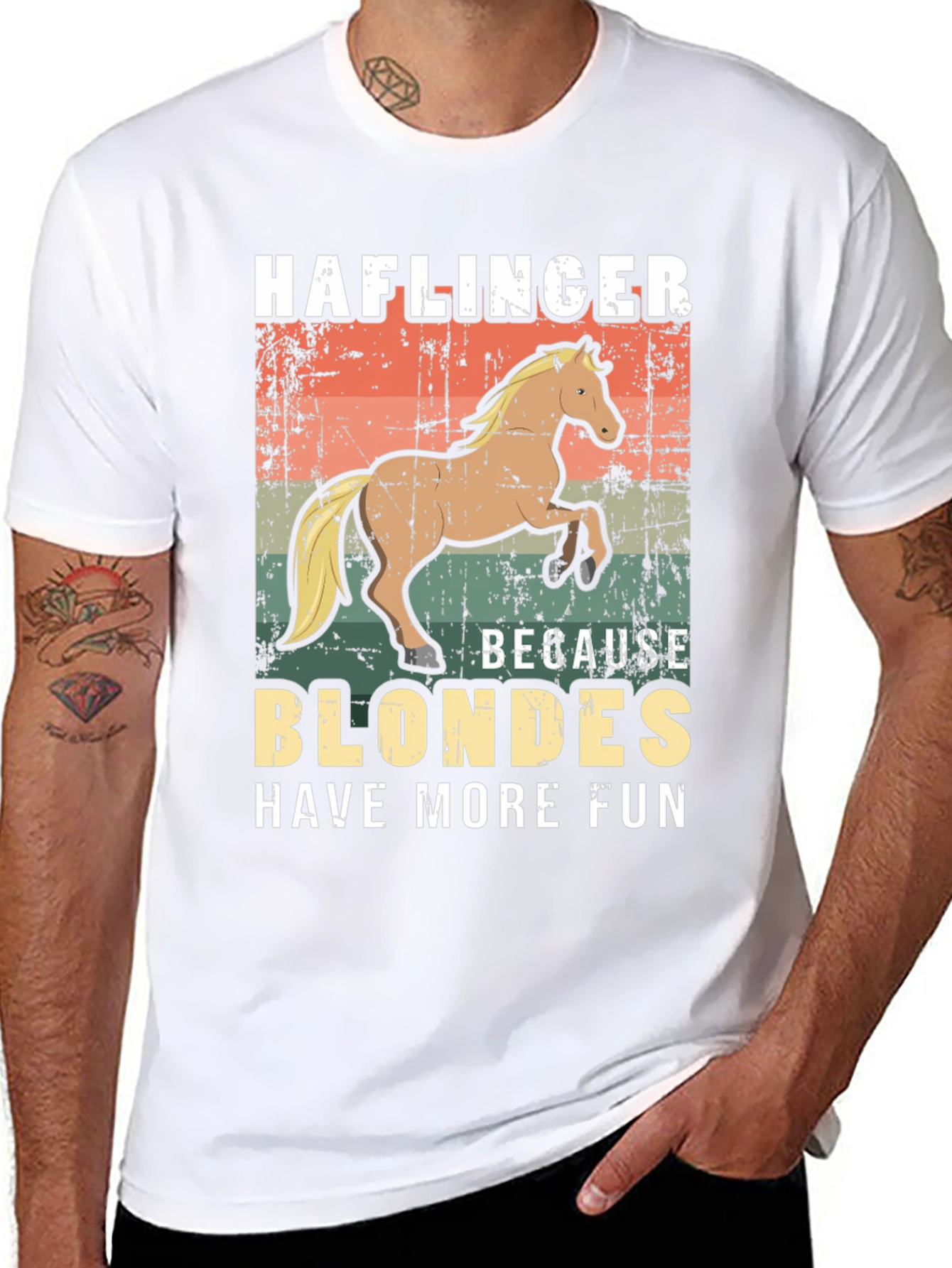 Haflinger Blondes T-Shirt