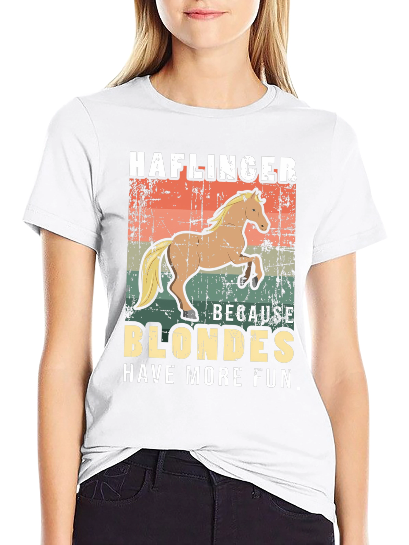 Haflinger Blondes T-Shirt