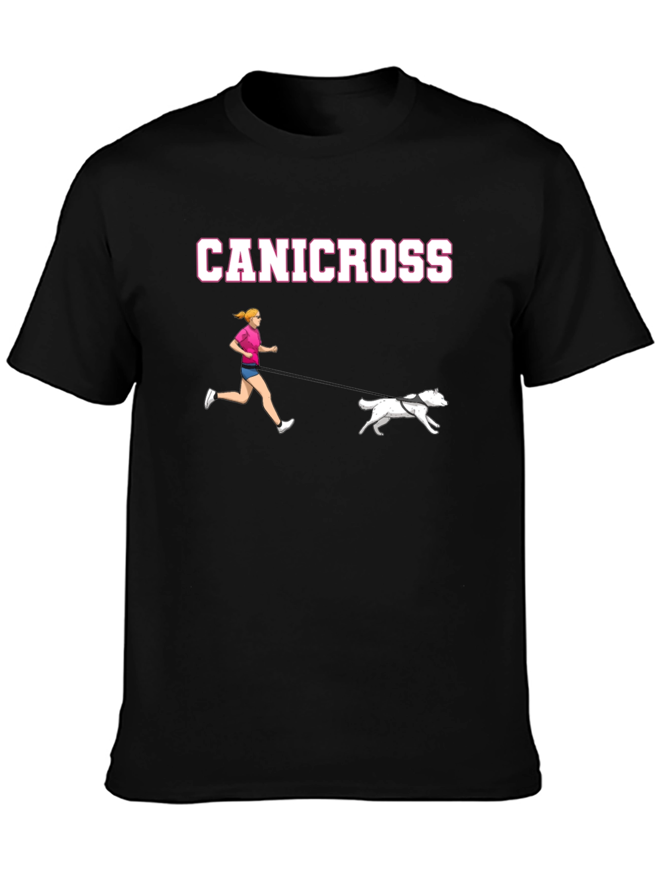 Canicross T-Shirt - Run with Your Dog