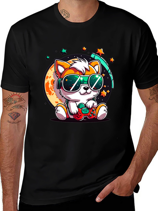 Cool Gamer Pup T-Shirt - Playful & Stylish!