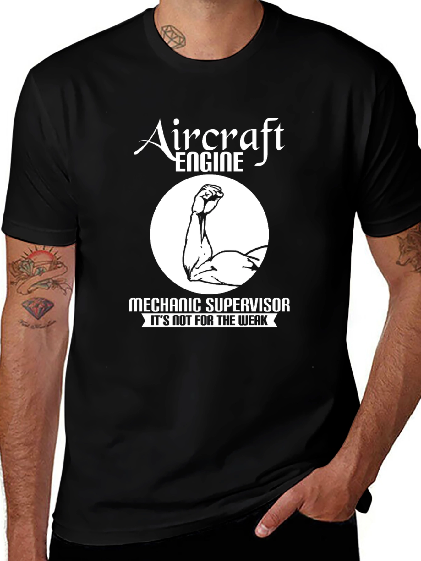 Aircraft Engine Mechanic Supervisor T-Shirt