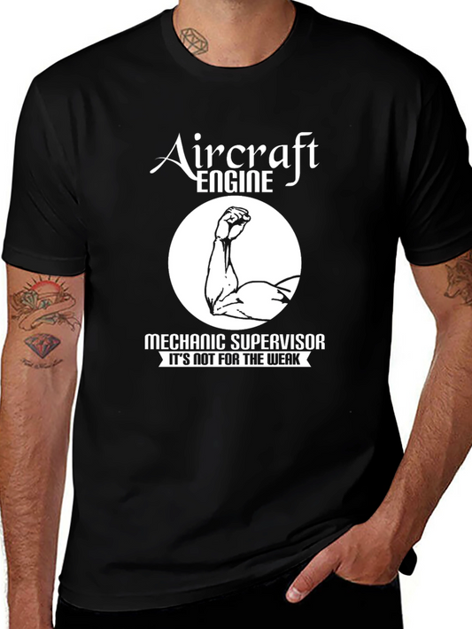Aircraft Engine Mechanic Supervisor T-Shirt