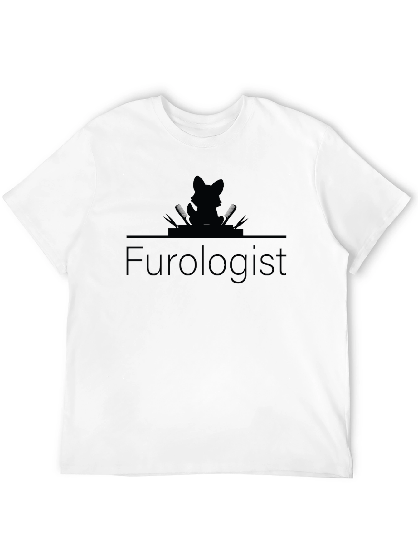 Fur-ologist Black T-Shirt