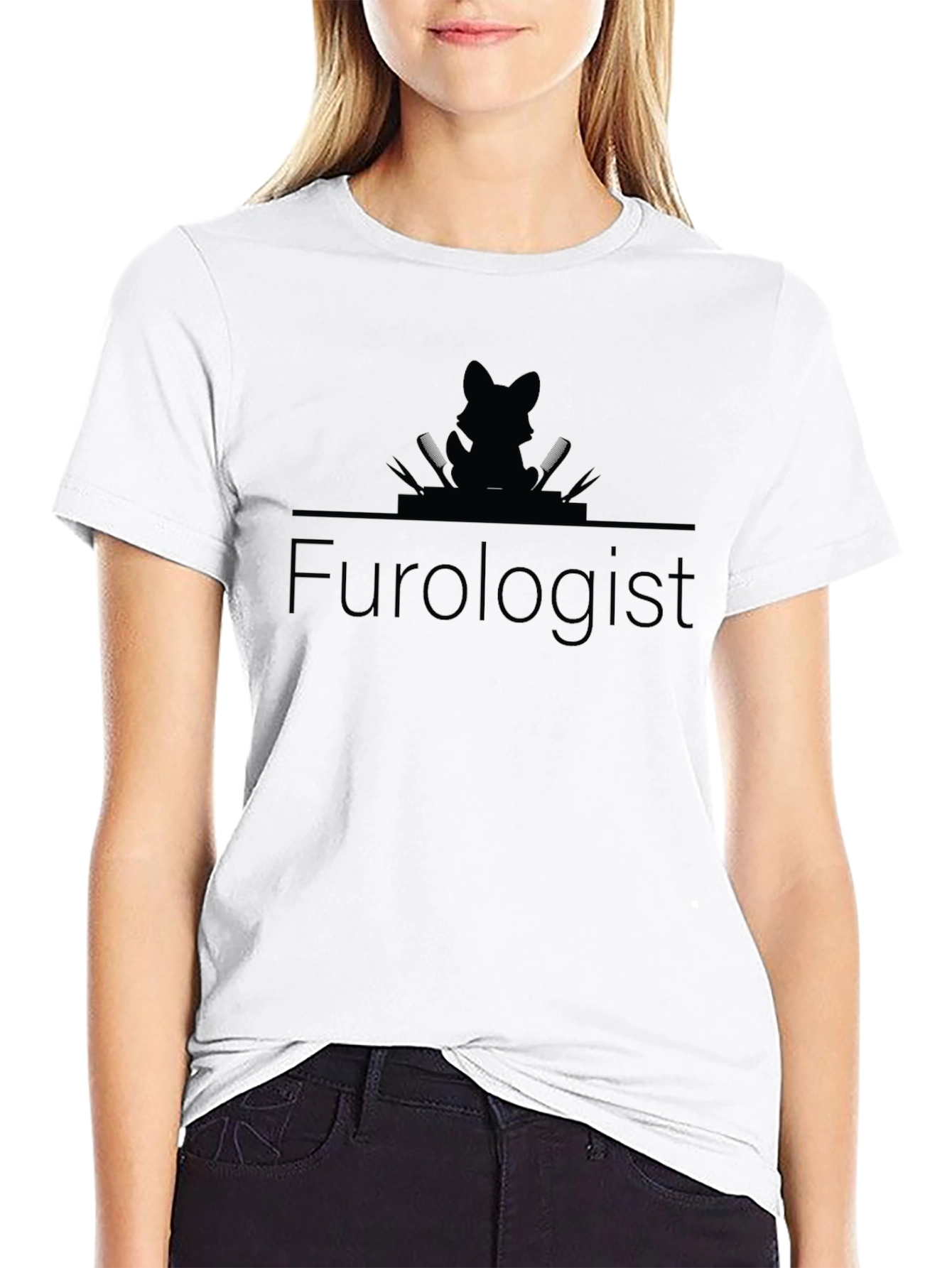 Fur-ologist Black T-Shirt